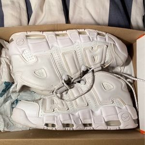 Uptempo Triple White
